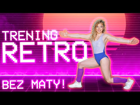SPECJAL NA 200 K: RETRO TRENING!| TRENING BEZ MATY, NA STOJĄCO, BEZ PODPORÓW| Codziennie Fit