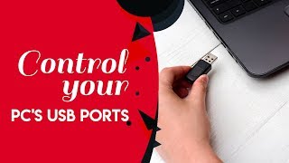 How to Disable USB Ports on Windows 10 | Block USB Ports In PC