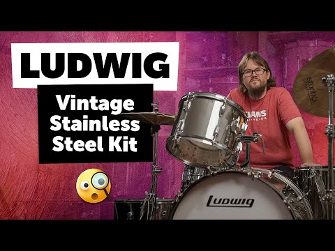 Ludwig Stainless Steel - We're going big! | Vintage Drum Talk Season III