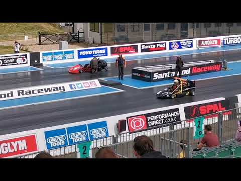 Drag carts santa pod raceway run what ya brung 2020 😁
