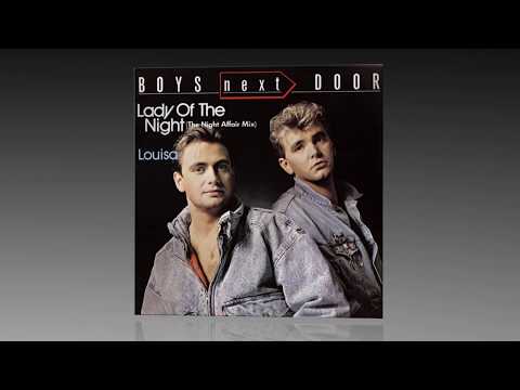 Boys Next Door - Lady Of The Night (The Night Affair Mix)