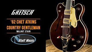 Video thumbnail for Gretsch G6122T-62 Vintage Select Edition '62 Chet Atkins Country Gentleman by N Stuff Music