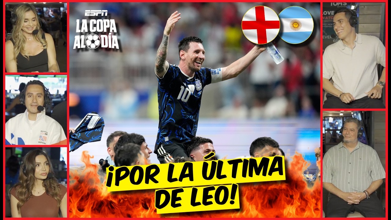 LIONEL MESSI es INTERMINABLE. ARGENTINA ganó GRACIAS a la GENIALIDAD del GOAT | La Copa Al Día
