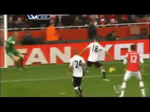 Podolski Tor - Arsenal vs. Fulham 10.11.12