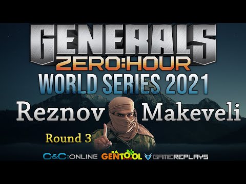 [REPLAY] Reznov VS Makeveli - Generals Zero Hour World Series 2021 - Round 3