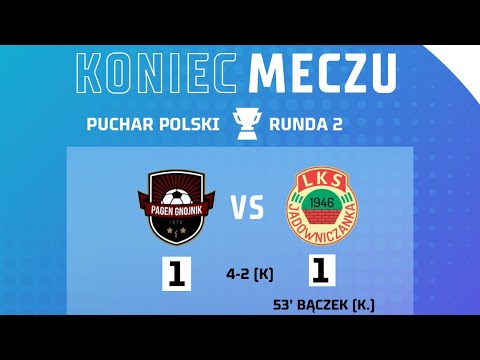 PAGEN Gnojnik v Jadowniczanka (Okręgowy Puchar Polski runda II)