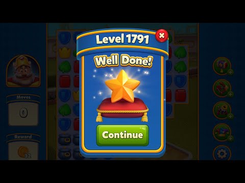 Royal Match - King Robert - Level 1791