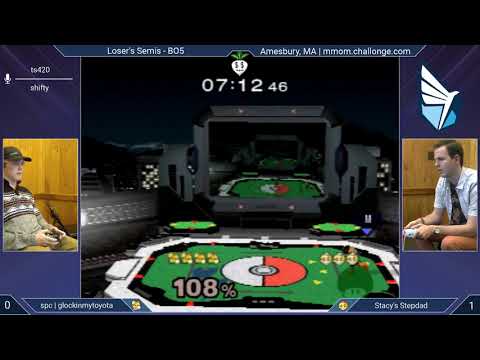 MMOM165 SSBM - glock in my toyota (G&W, Fox) vs. Stacy's Stepdad (Peach) - Melee LSF