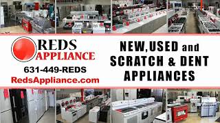 Reds Appliance - Used Appliances & New Scratch & Dent up to 60% off Refrigerator washer dryer stove.