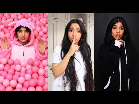 تحدي الغميضة بلون واحد في بيتنا الجديد !!! شفا