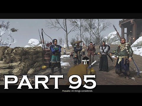 GHOST OF TSUSHIMA - Part 95 FRIENDS IN THE NORTH ACT 3 - Gameplay Walkthrough (MYTHIC TALE)