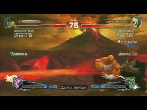 Ultra SF4 demonenero666 (Bison) vs missdiamonds09