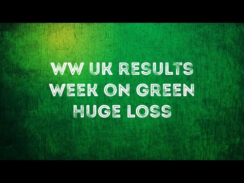 WW UK results video, week 252 big loss this week