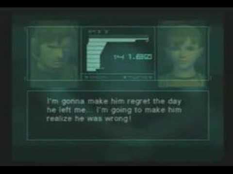 Metal Gear Solid 2: Sons of Liberty - Snake vs. Emma