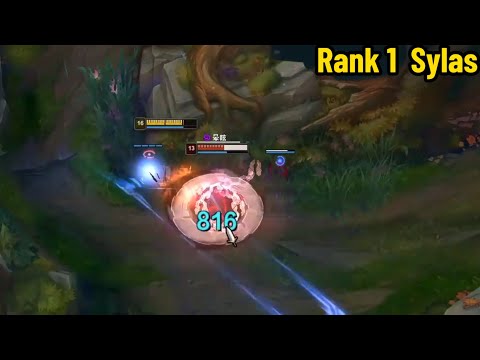 Rank 1 Sylas: How to Hard Carry in KR High Elo! *UNREAL COMEBACK*