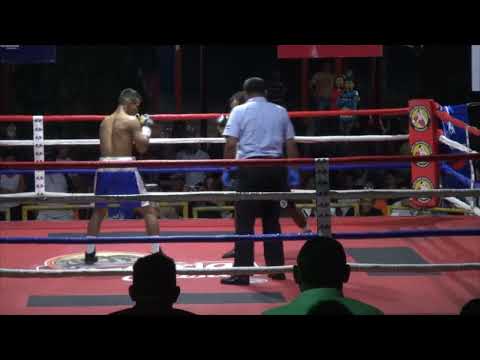 Oliver Flores G TKO 1R vs Eusebio Osejo - 140 lbs - Bufalo Boxing Promotions