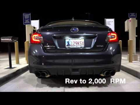 2015 Subaru WRX ETS Catback exhaust