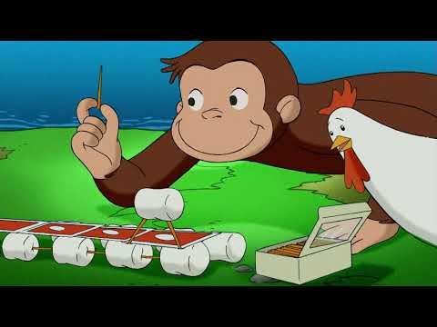 ジョージが橋を作る🐵おさるのジョージ🐵キッズムービー🐵キッズ向け動画 (George Makes A Bridge 🐵Curious George 🐵Kids Movies🐵Videos for Kids)