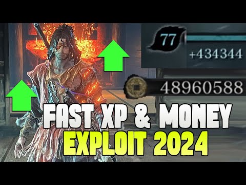 Sekiro Fast XP Farm 2024 Exploit, Fastest XP Farm Mid Game, Money, Level Up, Skill Point Farm Glitch