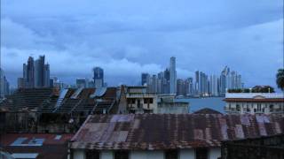 preview picture of video 'Panama City /Sunset Timelapse/ 10.2011'