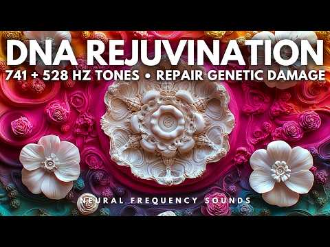 741 Hz + 528 Hz • Dual Detox Reset 🔥 Cleanse Body & Repair DNA Fast | Healing Frequency
