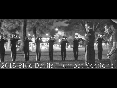 2015 Blue Devils Trumpet Sectional [4K]
