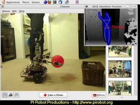 Skeleton Tracker Teleoperation of a Mobile Robot