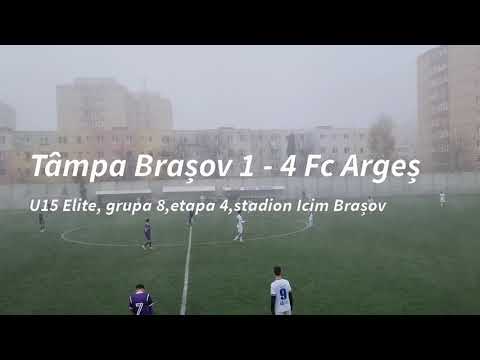 U15 Elite : Tâmpa Brașov 1 - 4 Fc Argeș ( 0-1) rep 2