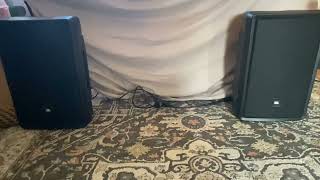Video thumbnail for NEW - JBL IRX112BT - with stereo pairing over bluetooth demonstration by Rocky Mountain Audio