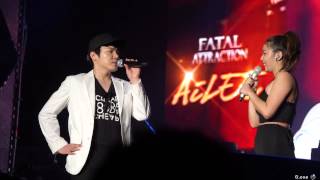 150808 에일리(Ailee)대구콘서트  게스트_휘성(Wheesung)_kiss 후 에일리와 귀요미 남매 멘트[직캠]