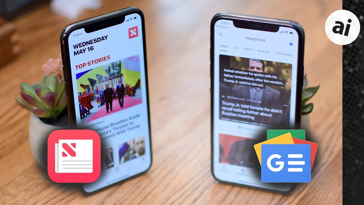 Showdown: Apple News Versus Google News on the iPhone