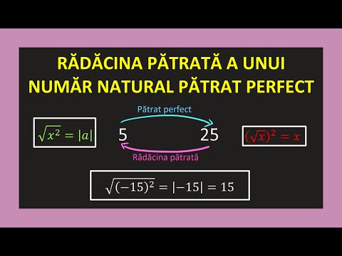 SQUARE ROOT OF A PERFECT SQUARE NATURAL NUMBER RADICALS TO POWERS GRADE 7 8 EVALUATION EXERCISES