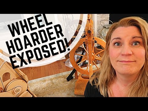 Meet my 5 Spinning Wheels! Ashford, Hansen, Schacht, Spinolution!