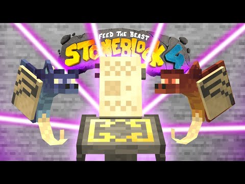 Stoneblock 4 Minecraft Modpack EP5 Best Early Game Storage and Tier 2 Unlocked