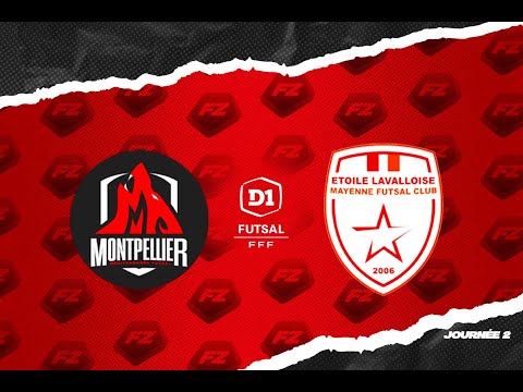 J2 : Montpellier Méditerranée Futsal - Etoile Lavalloise en direct !