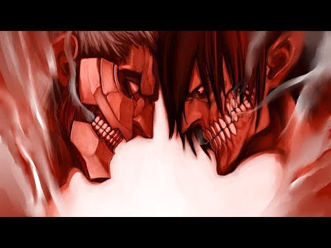 Let's Pretend We're Numb - [SNK]  Eren vs Armored Titan 「 AMV 」