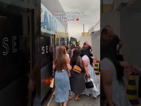 🏛️CCB - Central📍Agudos-SP❤️‍🔥Caravana de Foz do Iguaçu-PR chegando em Agudos-SP🔥