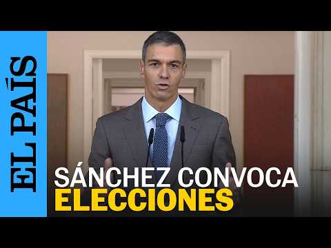 Sánchez CONVOCA ELECCIONES el 29 de noviembre | EL PAÍS