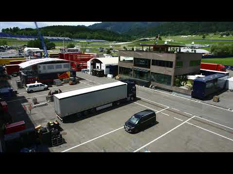 Paddock construction timelapse: FORMULA 1 EYETIME GROSSER PREIS VON ÖSTERREICH 2018