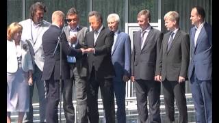 Открытие спортивного центра в городе Бронницы