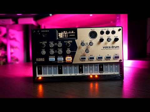 Is The Korg Volca Drum The Best IDM Drum Machine? // Free Samples