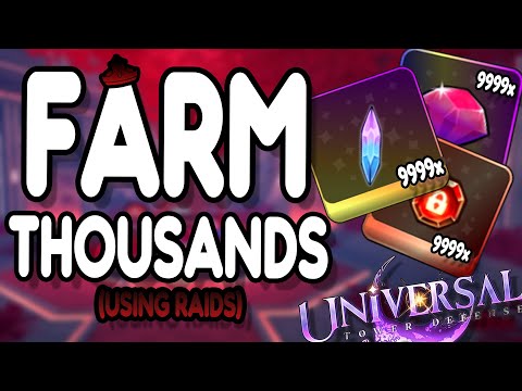 How To FARM THOUSANDS Of Rerolls, Stat Rerolls, and Rerolls Locks In Universal Tower Defense!