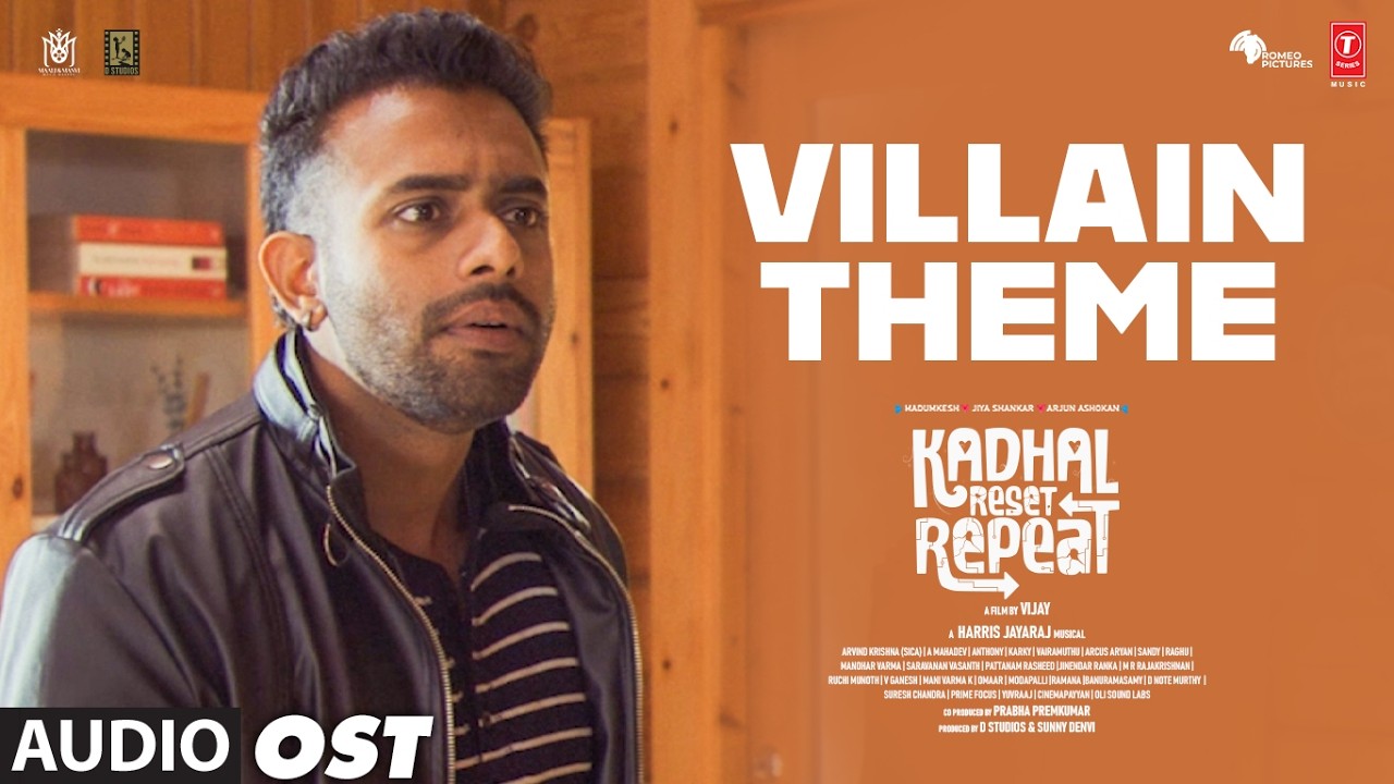 Villain Theme OST | Kadhal Reset Repeat | Harris Jayaraj | Vijay | Madumkesh | Jiya Shankar