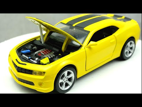 Restoration abandoned Chevrolet Camaro Bumblebee tuning Model Car by Good Restore