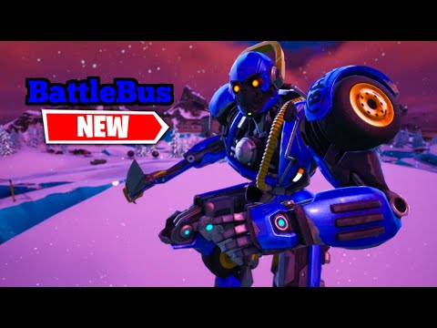 *NEW* BattleBus Skin Gameplay - Fortnite X Transformers - Transformers Set
