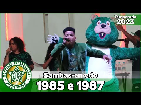 Mocidade 1985 e 1987 | Sambas ao vivo no Salgueiro Convida #SC23