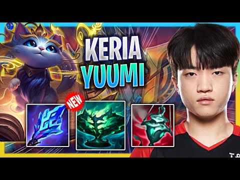 LEARN HOW TO PLAY YUUMI SUPPORT LIKE A PRO! | 🔥NEW ITEMS🔥   T1 Keria Plays Yuumi Support vs Rell!