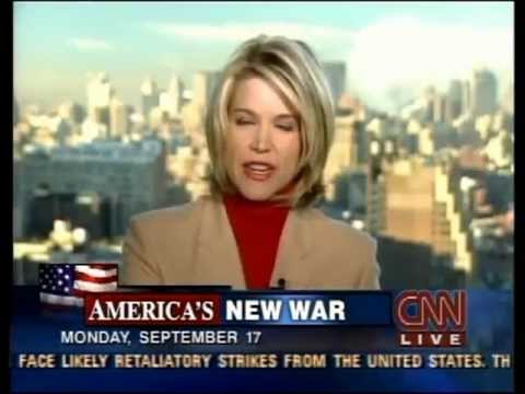 CNN 9/11 LIVE TV Coverage (9/17/01)  7:30 A.M - 7:45 A.M