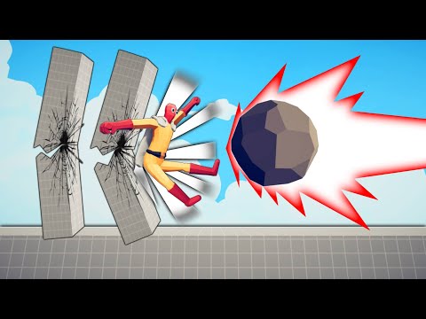 STONE CANNON PINNING EVERY UNIT TO THE WALL | TABS - Totally Accurate Battle Simulator