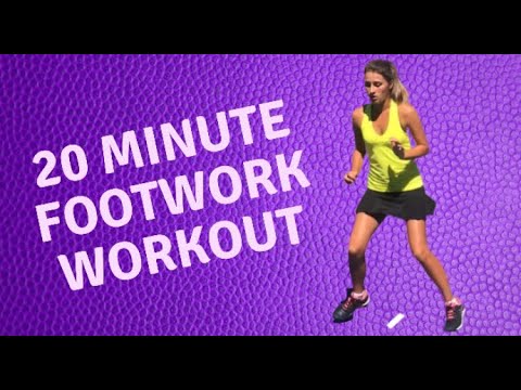 Tennis Footwork Workout At Home (No Equipment)